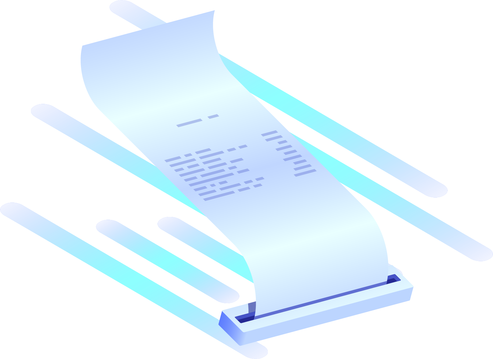 Receipt illustration